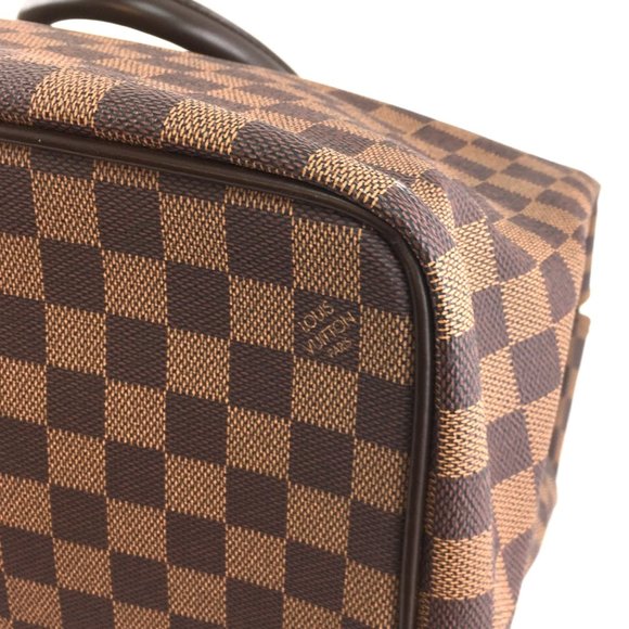 Greenwich Duffle Damier Ébène Canvas Weekend bag - Picture 8 of 12